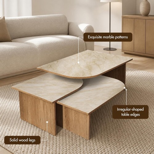 Nesting coffee table set 3 - table, of